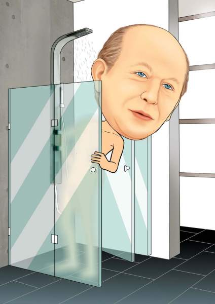In der Dusche