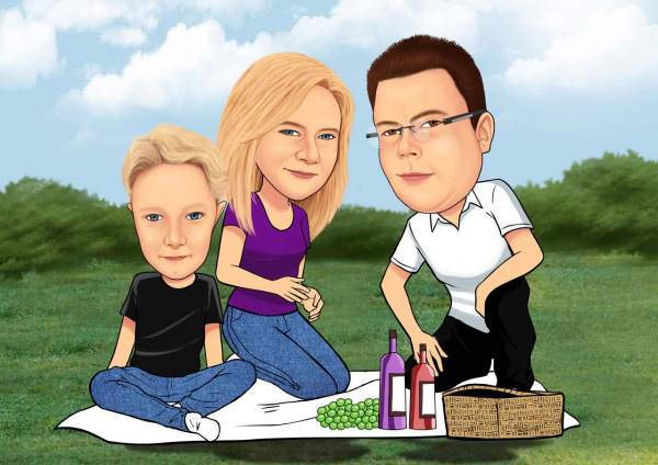 Familienpicknick