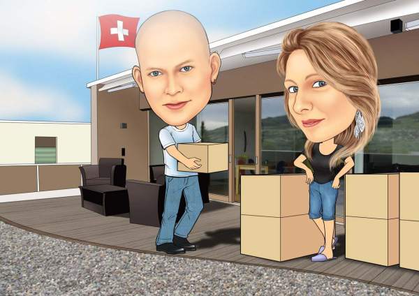 Umzug in die Schweiz