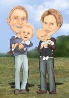Junge Familie