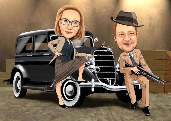 Der Raubzug- Bonny and Clyde