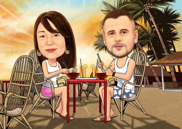 Asiatischer Urlaub