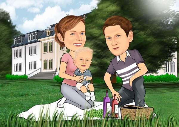 Picknick im Freiem