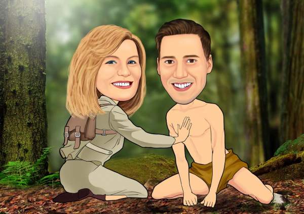Jane und Tarzan