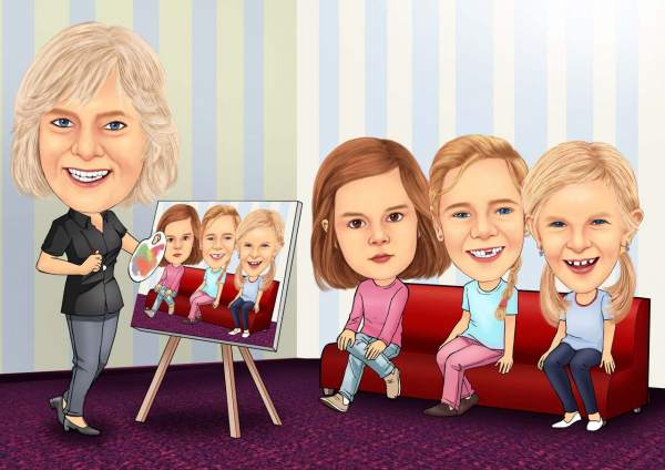 Portrait der Kinder