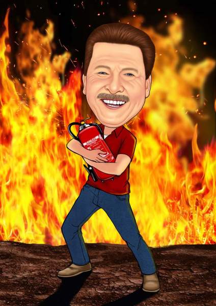 Mein Freund der Feuerlöscher