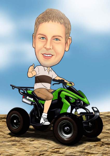 Fahrspaß mit dem Quad