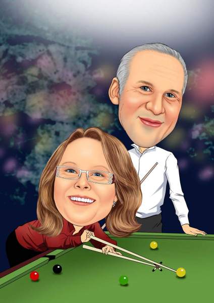 Billard Spiel