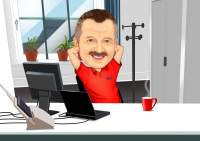 Cheffe entspannt