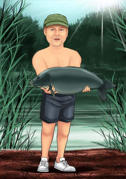 Der größte Fisch im See