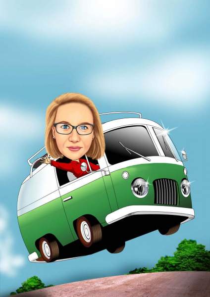 Im Bus durchs Leben