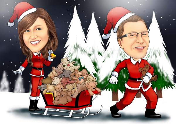 Die Helfer des Weihnachtsmannes