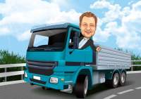 Der Lastwagenfahrer
