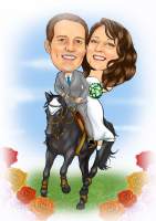 Im Galopp in die Flitterwochen